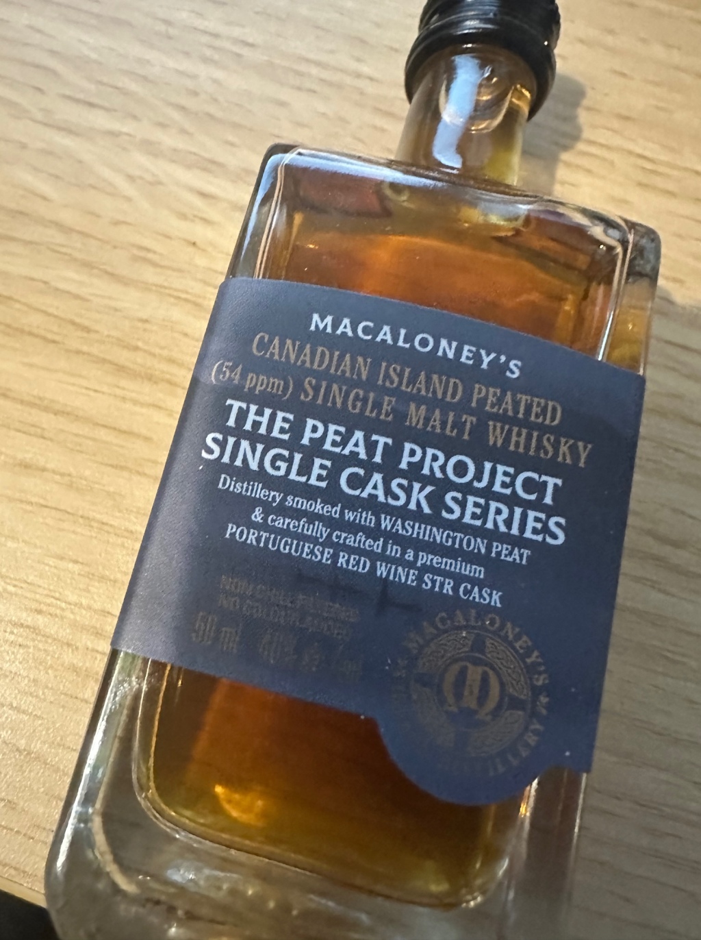Macaloney’s Peat Project Single Cask